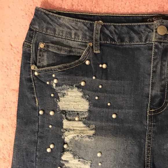 CI SONO Jean Shorts! BRAND NEW!! - Picture 5 of 8